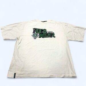 Vintage Rocawear Embroidered Stickball Graphic Tee 2XL